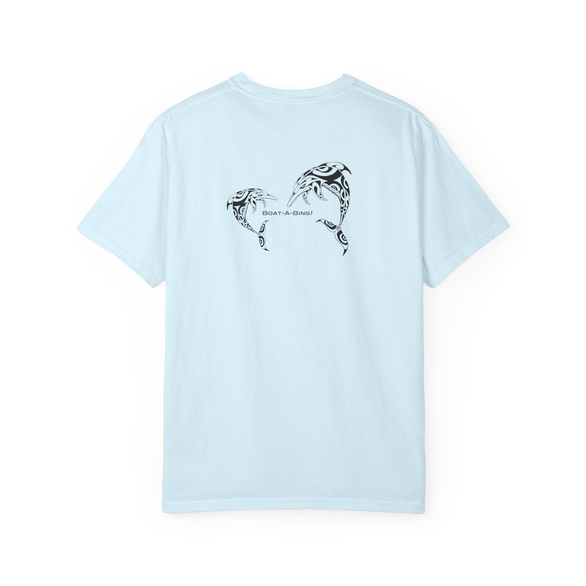 Dolphins Garment-Dyed Cotton Tee | Boat-A-Bing Boating Shirt